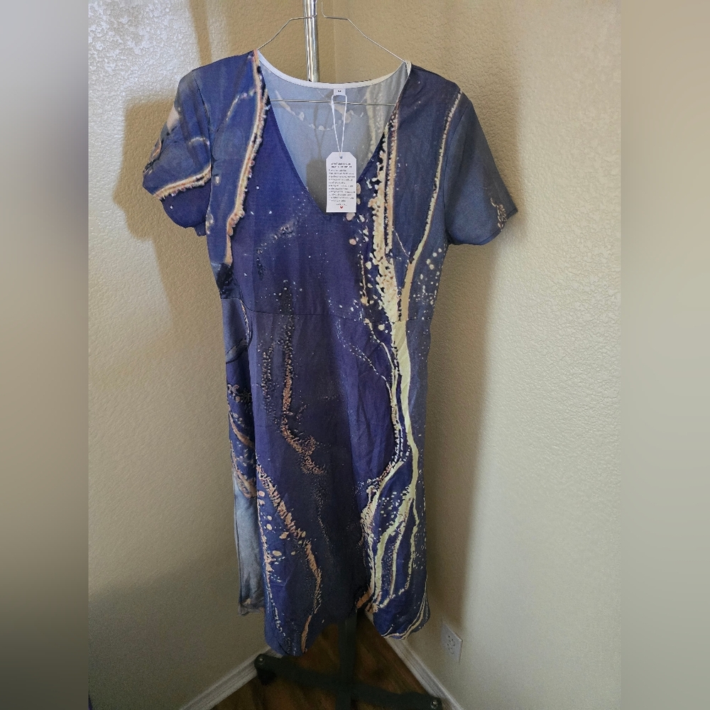 Made With Love Short Sleeve Pullover Dress